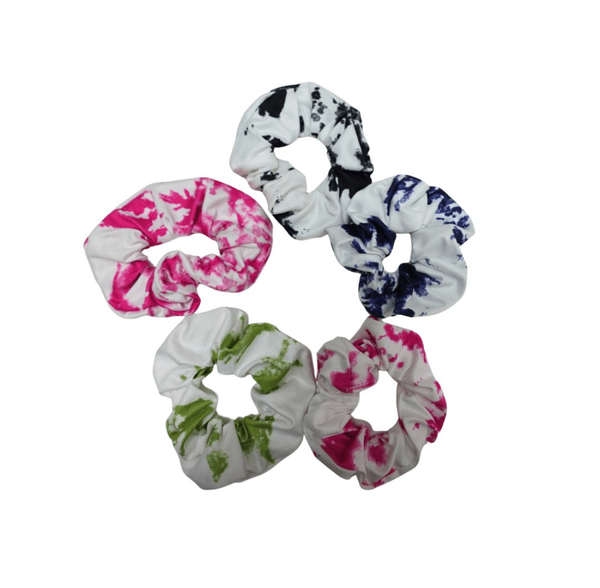 Set de 5 Scrunchies Splash - Reset Loungewear