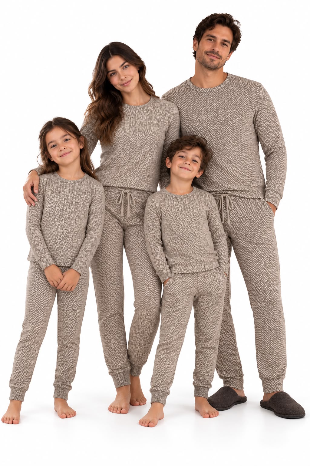 Set Familia Soft Winter Caramel - Reset Loungewear