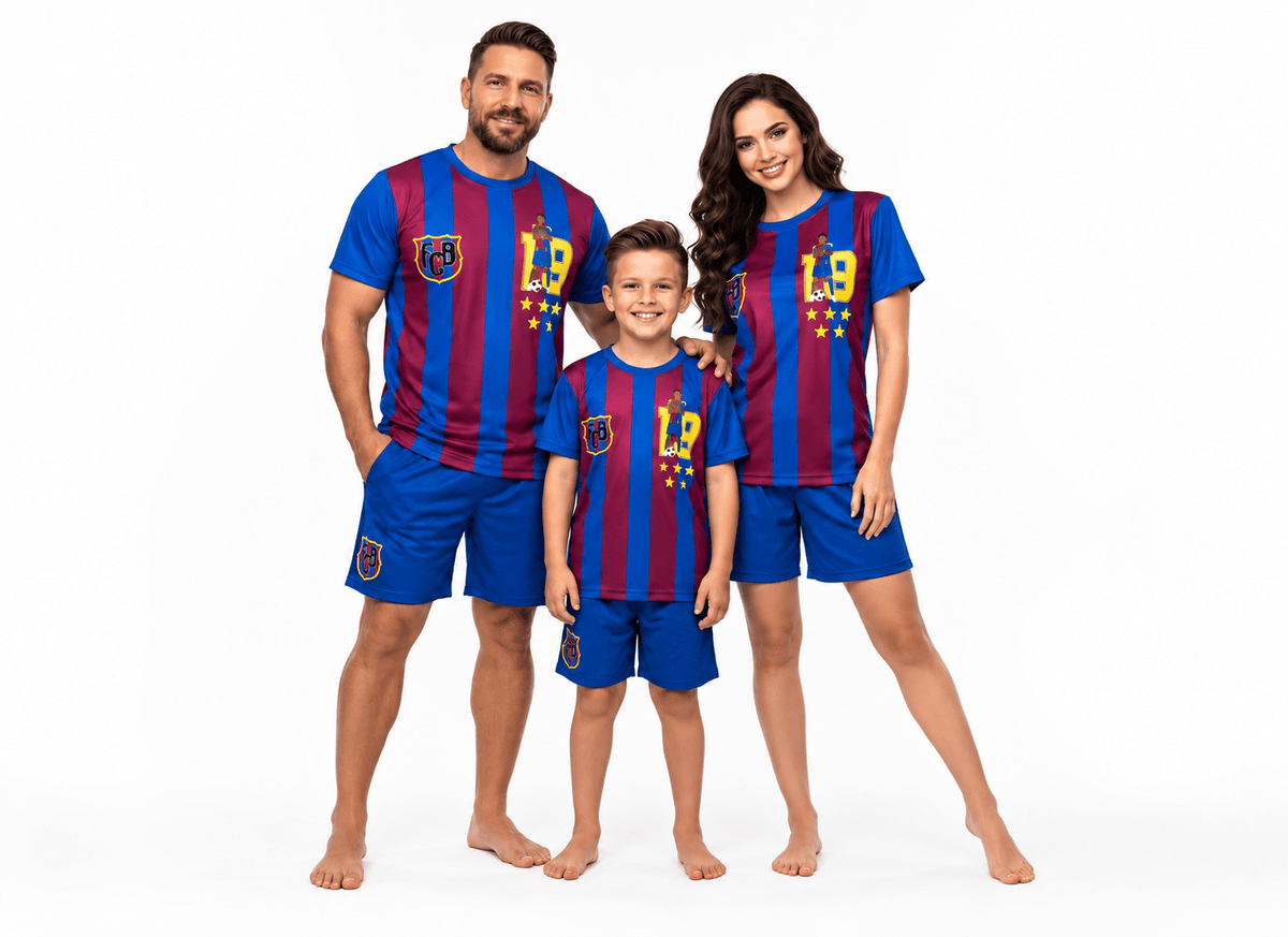 Set Papá, Mamá e Hijo Barça Soccer - Reset Loungewear