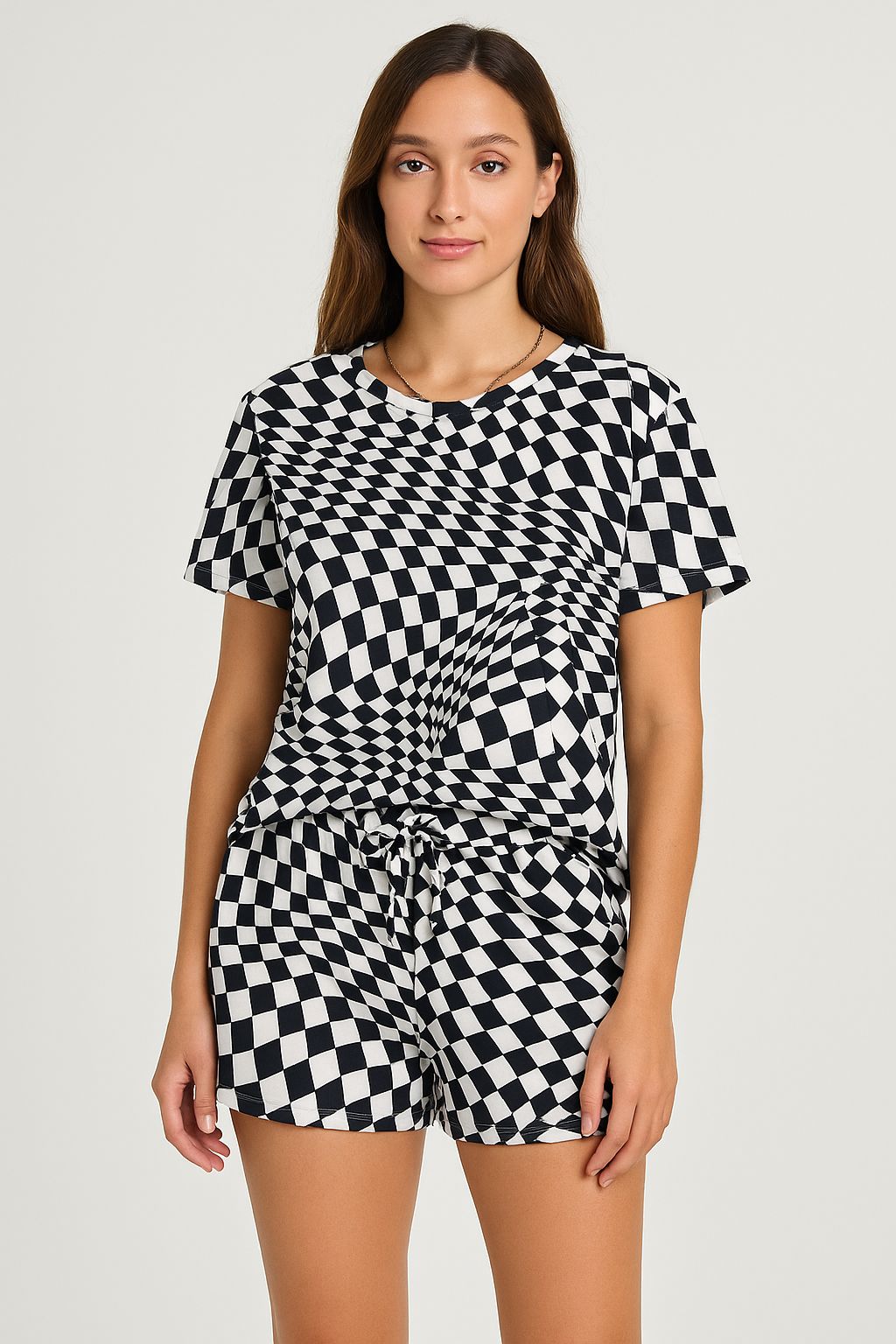 Short Women B/W - size small - Reset Loungewear