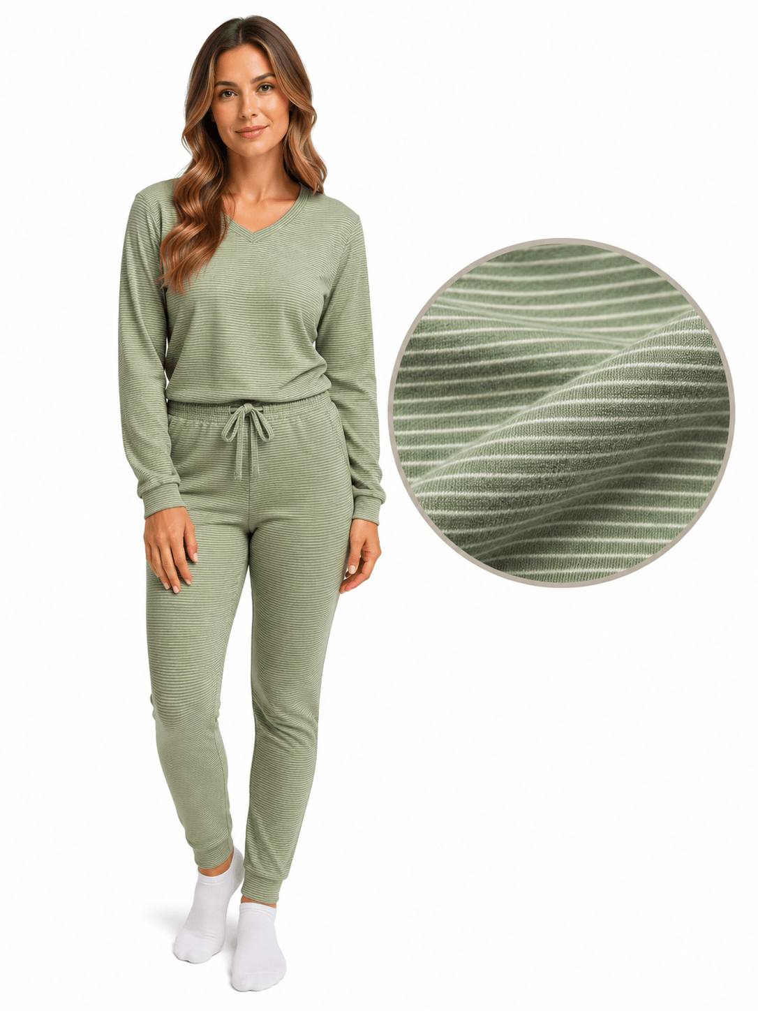Soft Cloud Olive - Reset Loungewear