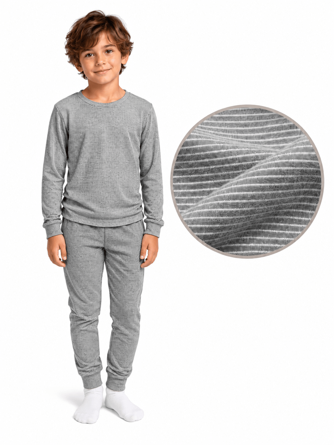 Soft Cloud Silver Boy - Reset Loungewear