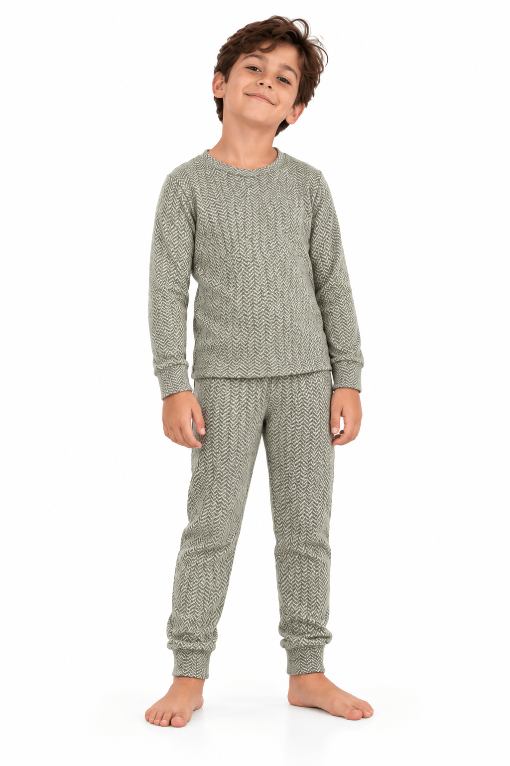 Soft Winter Green Boy - Reset Loungewear