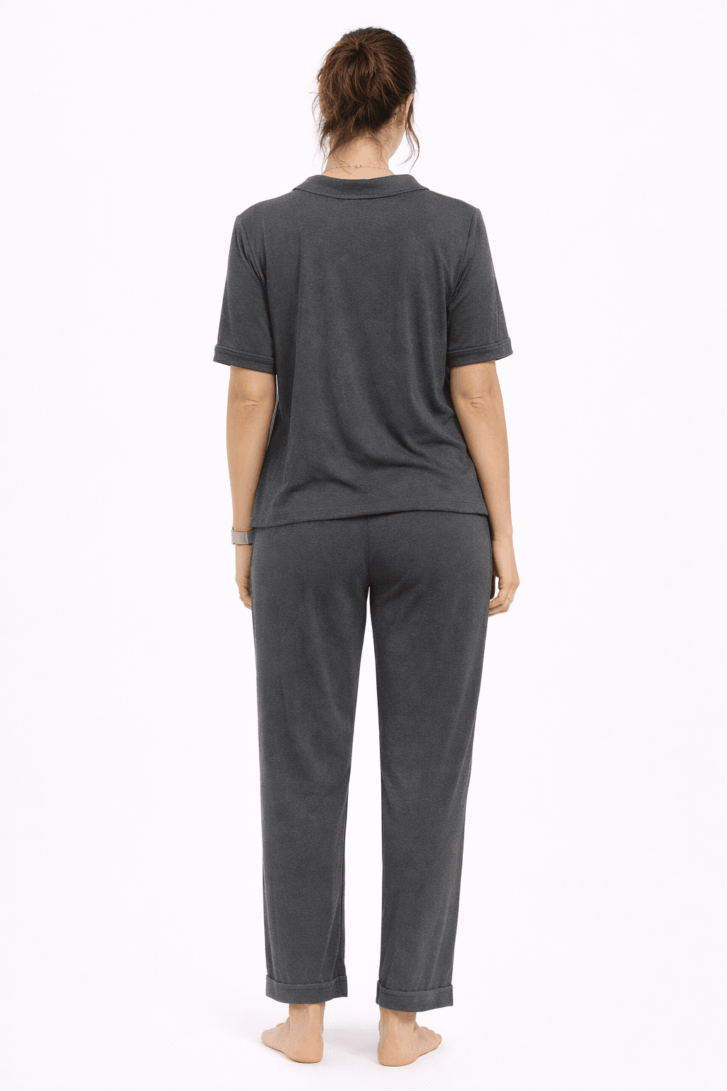 Stone - Button Set For Her - Reset Loungewear