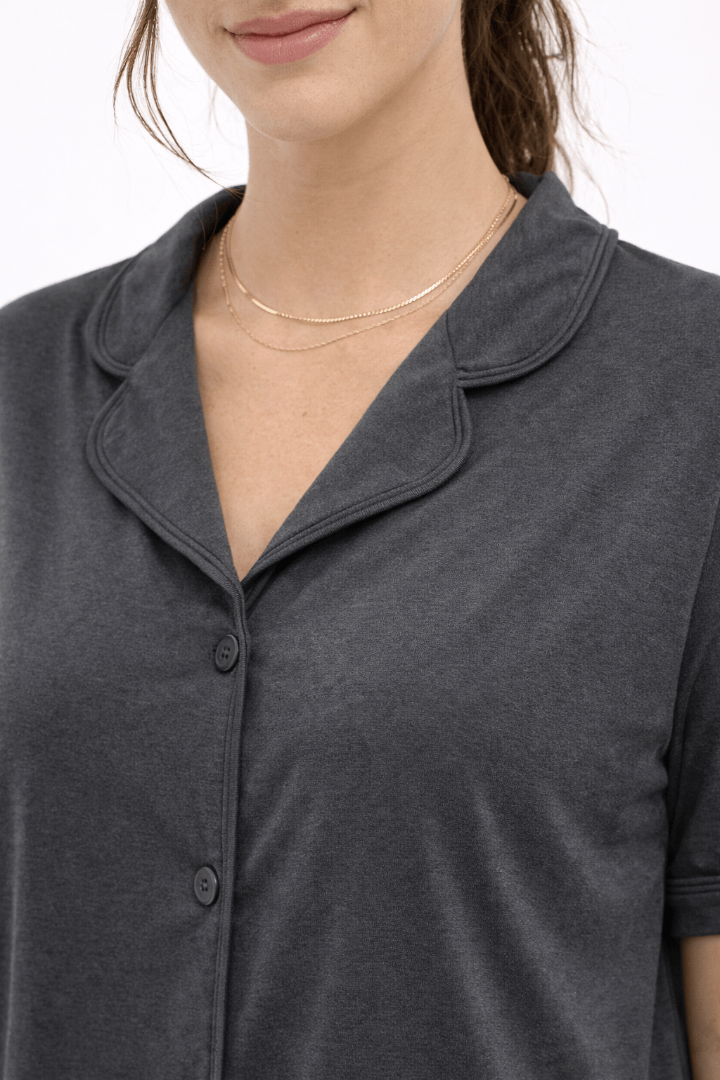 Stone - Button Set For Her - Reset Loungewear