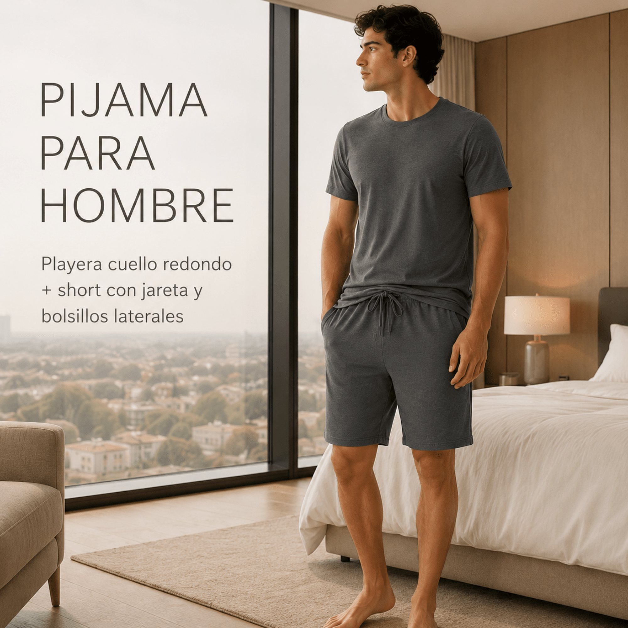 Stone - Essential Set For Him - Reset Loungewear