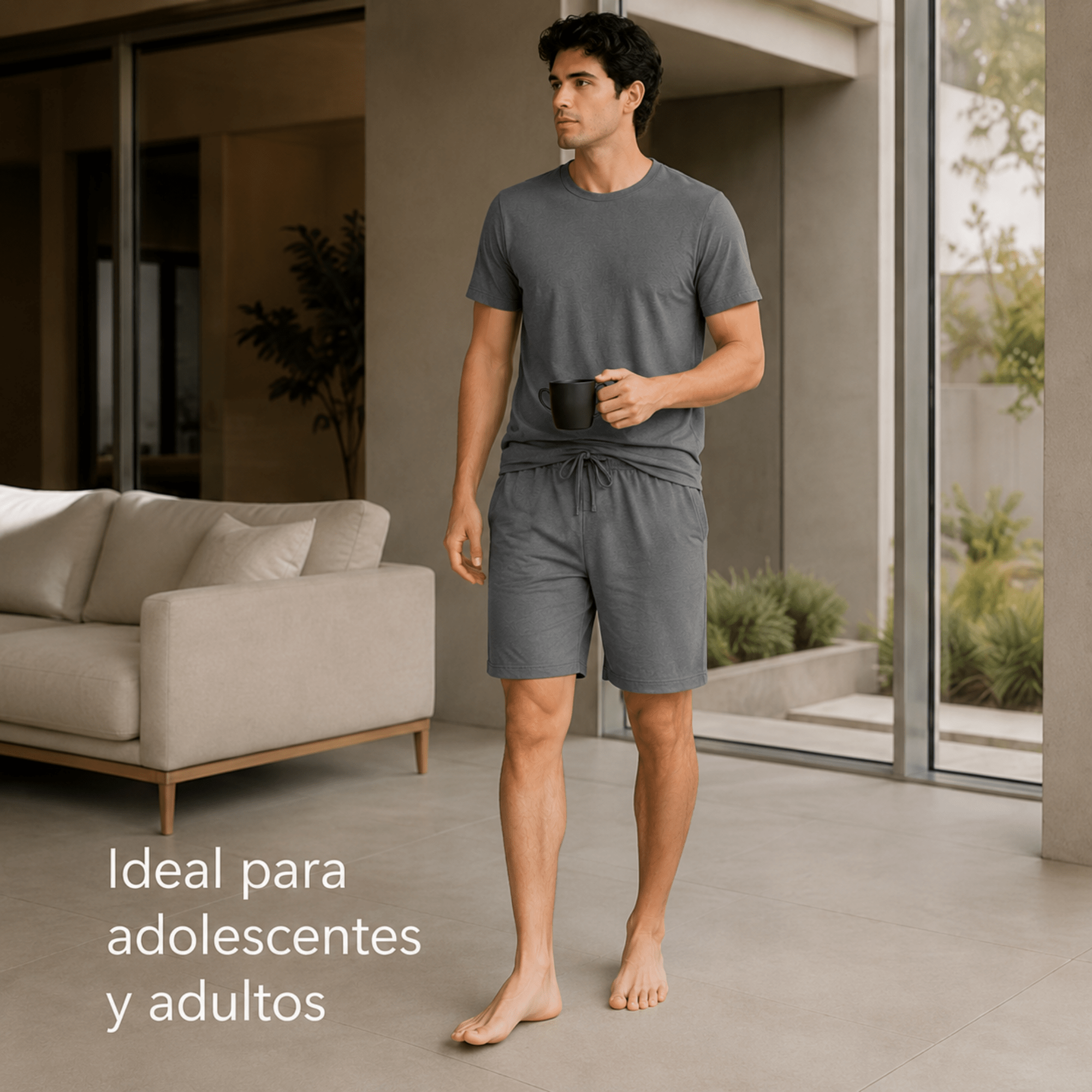 Stone - Essential Set For Him - Reset Loungewear