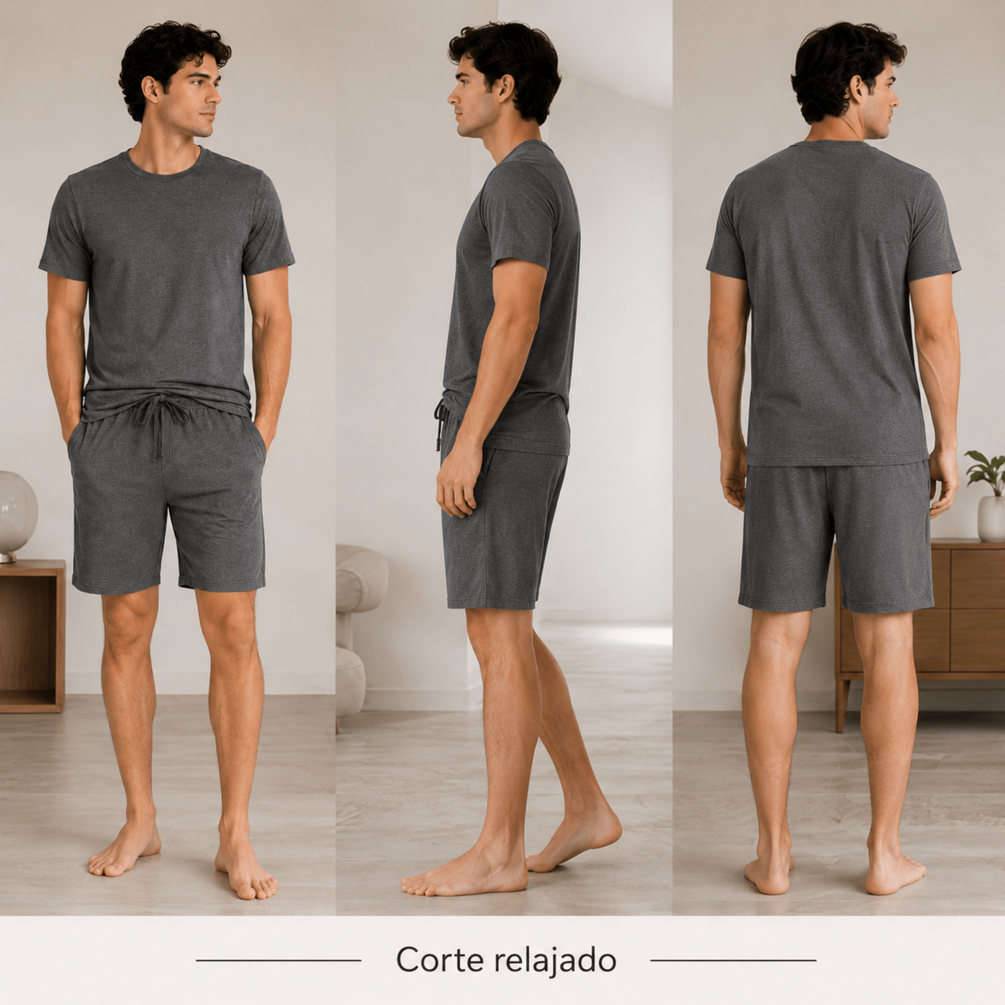 Stone - Essential Set For Him - Reset Loungewear