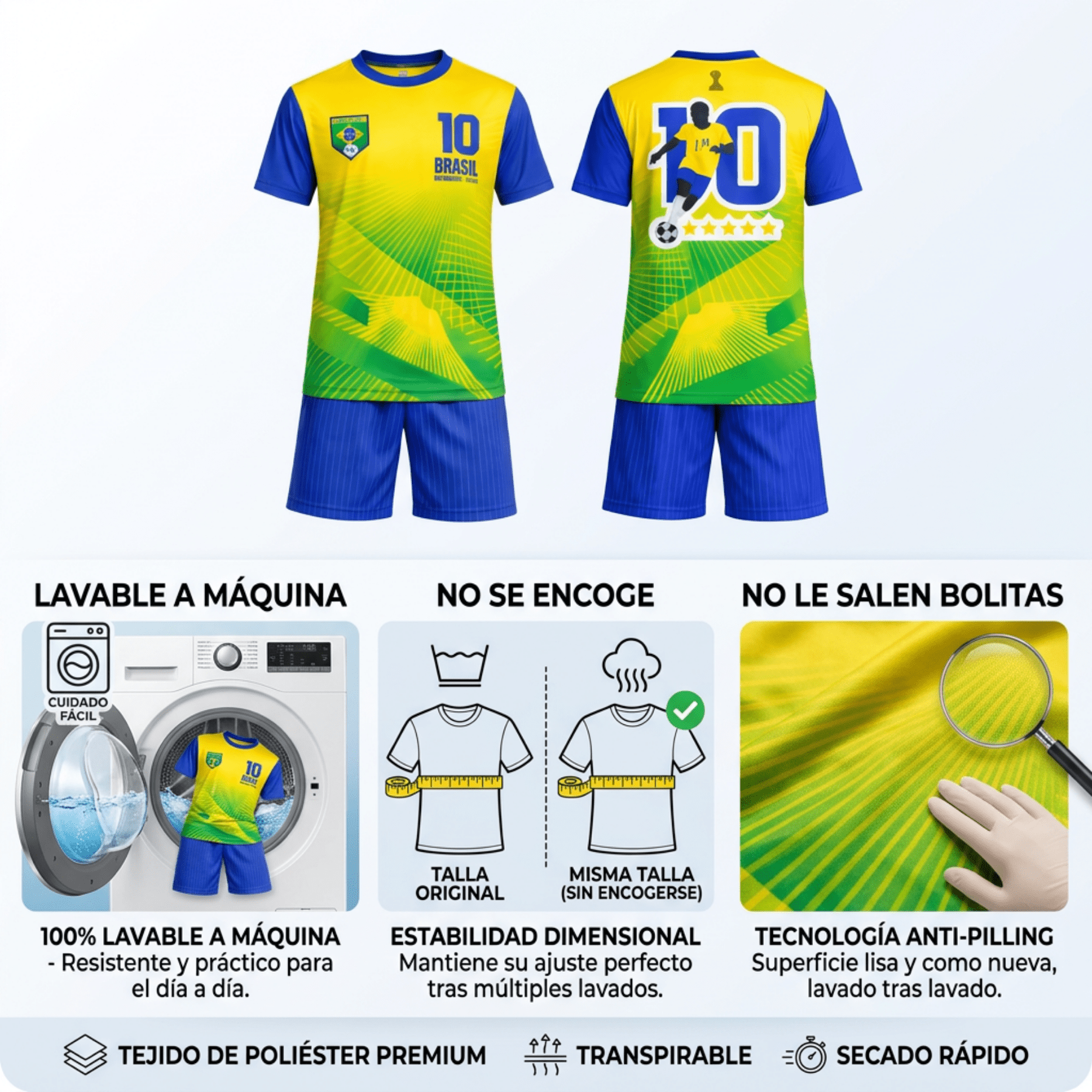 Uniforme Brasil - Reset Loungewear
