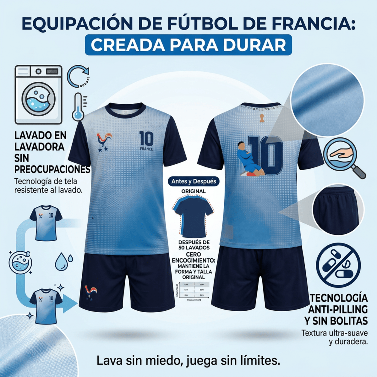 Uniforme Hombre/Adolescente Francia - Reset Loungewear