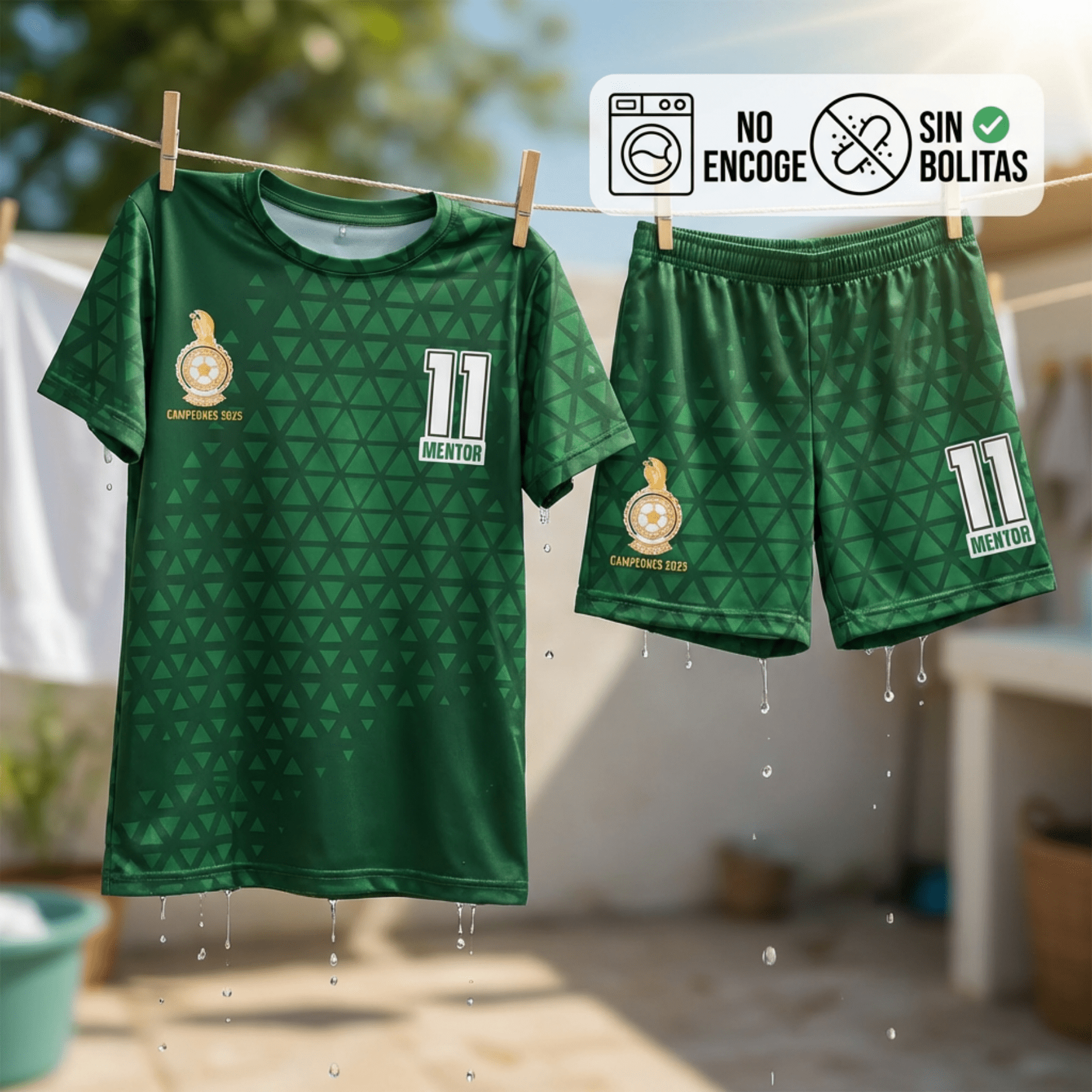 Uniforme Hombre/Adolescente Verde - Reset Loungewear