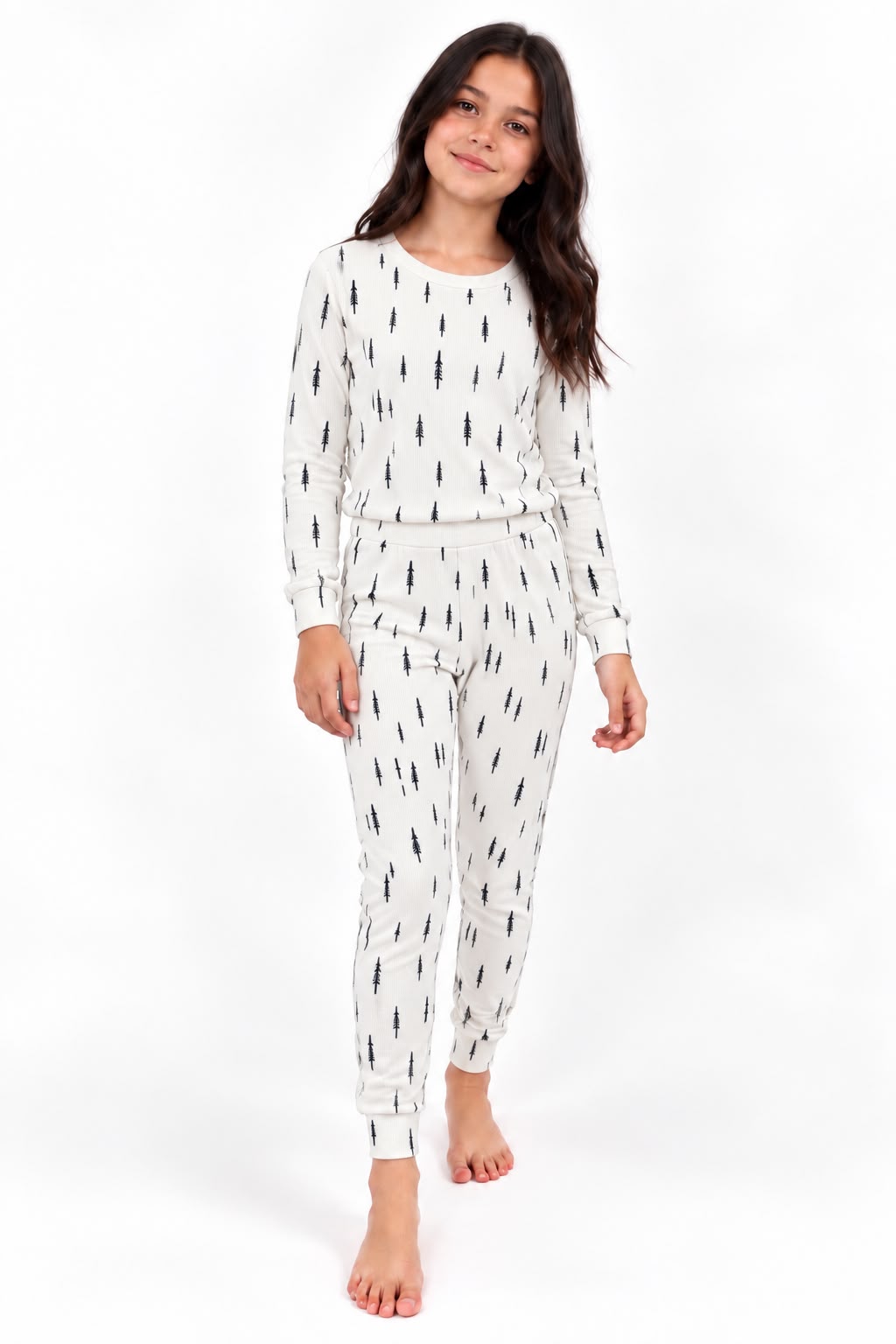 White Feather Kids Pj XMAS - Reset Loungewear