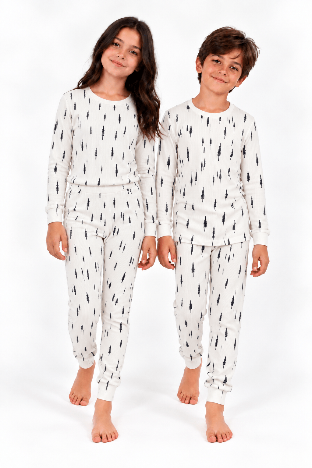 White Feather Kids Pj XMAS - Reset Loungewear